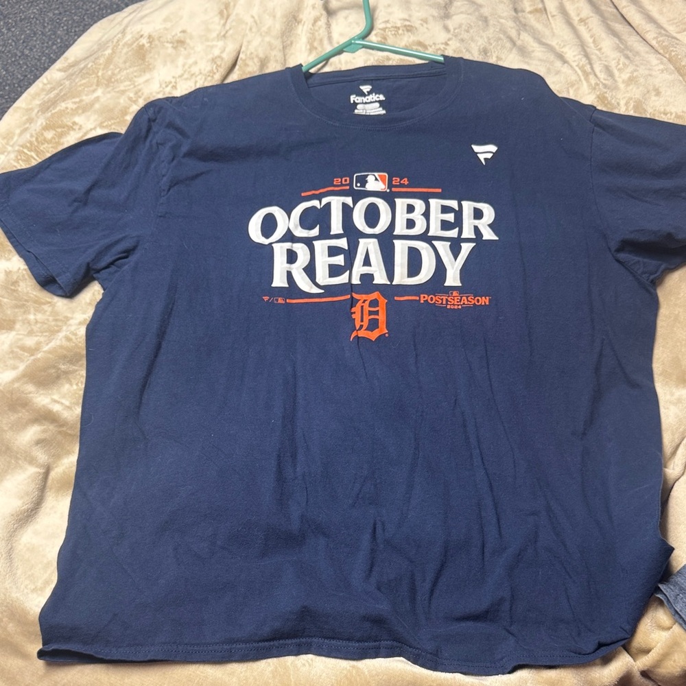 Fanatics Navy October Ready Tee